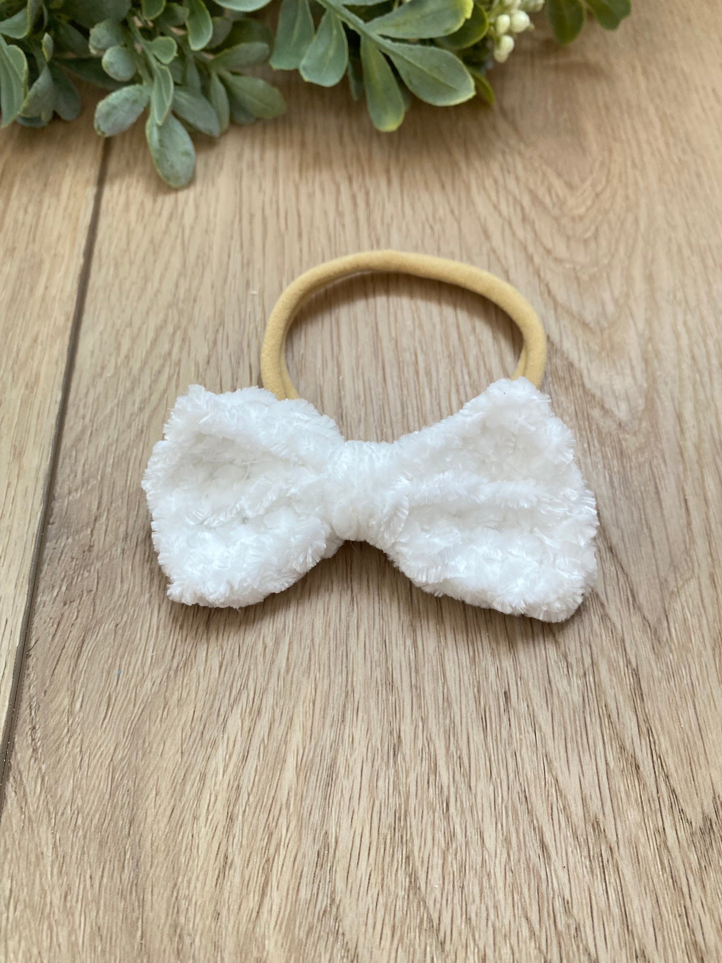 Velvet Headband Bows