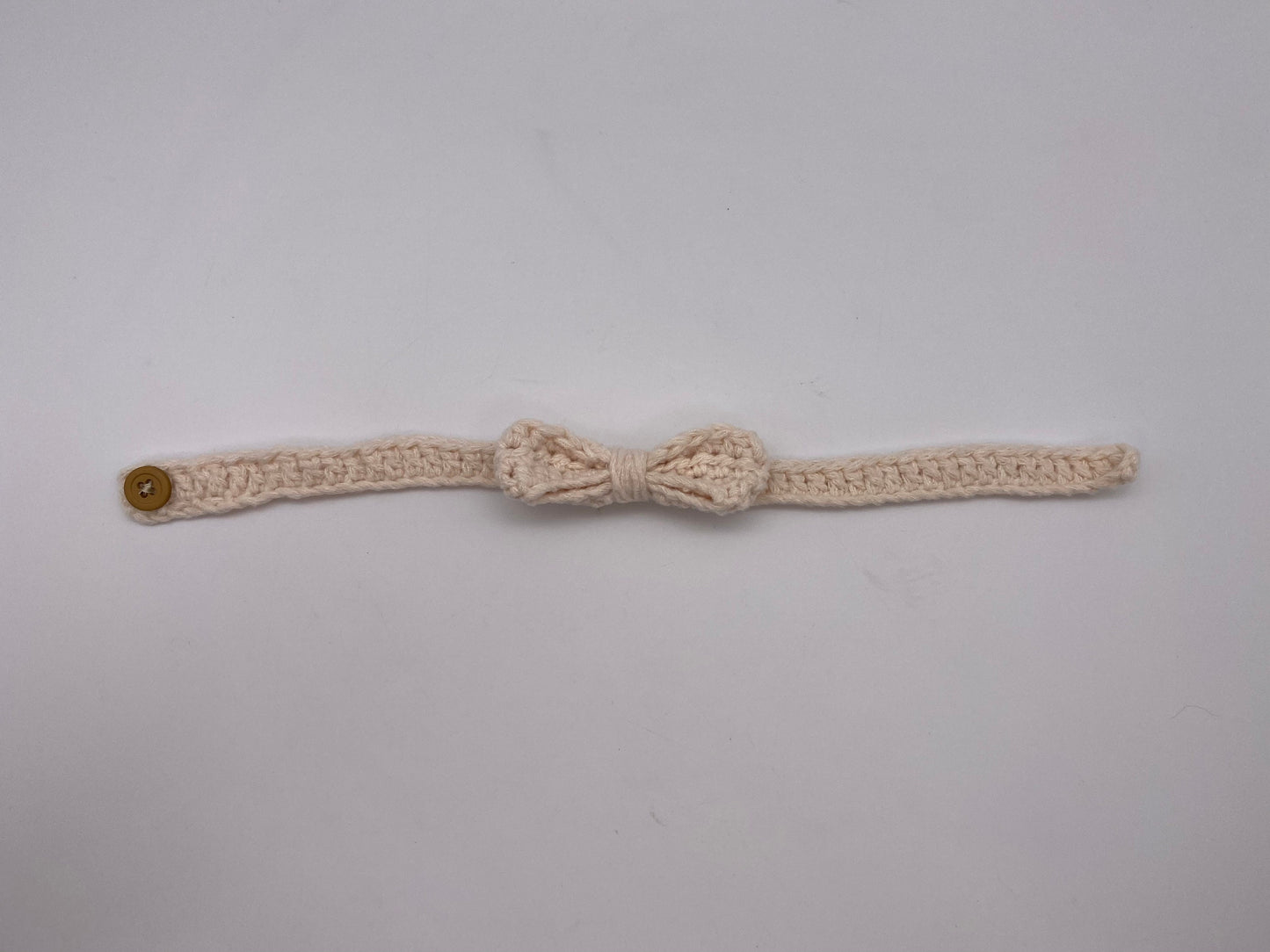 Crochet Baby Boy Bow Tie Singles