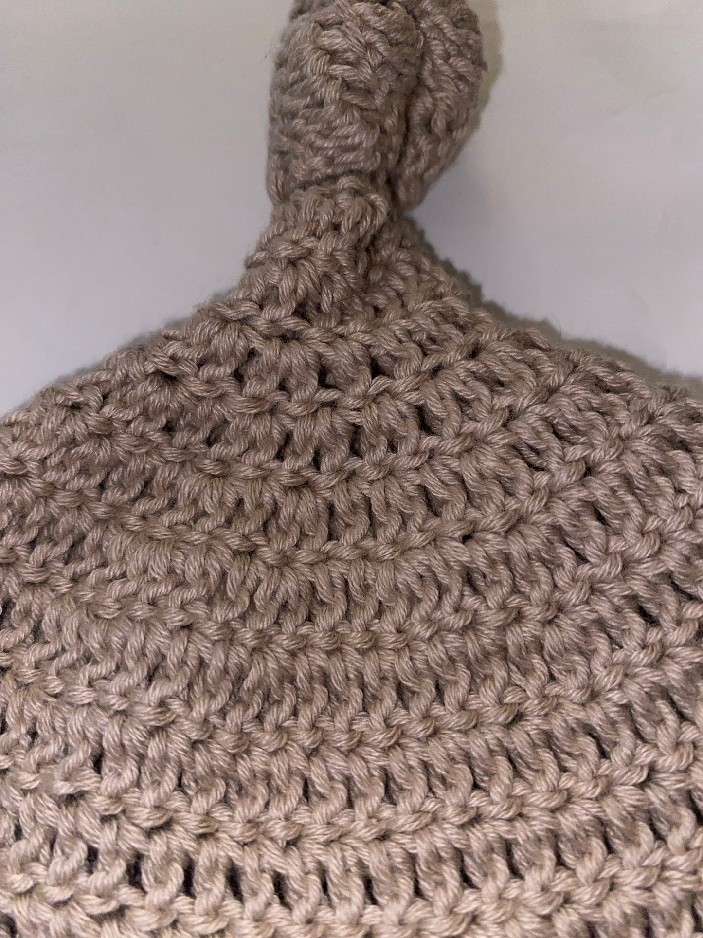 Newborn Top Knot Hat
