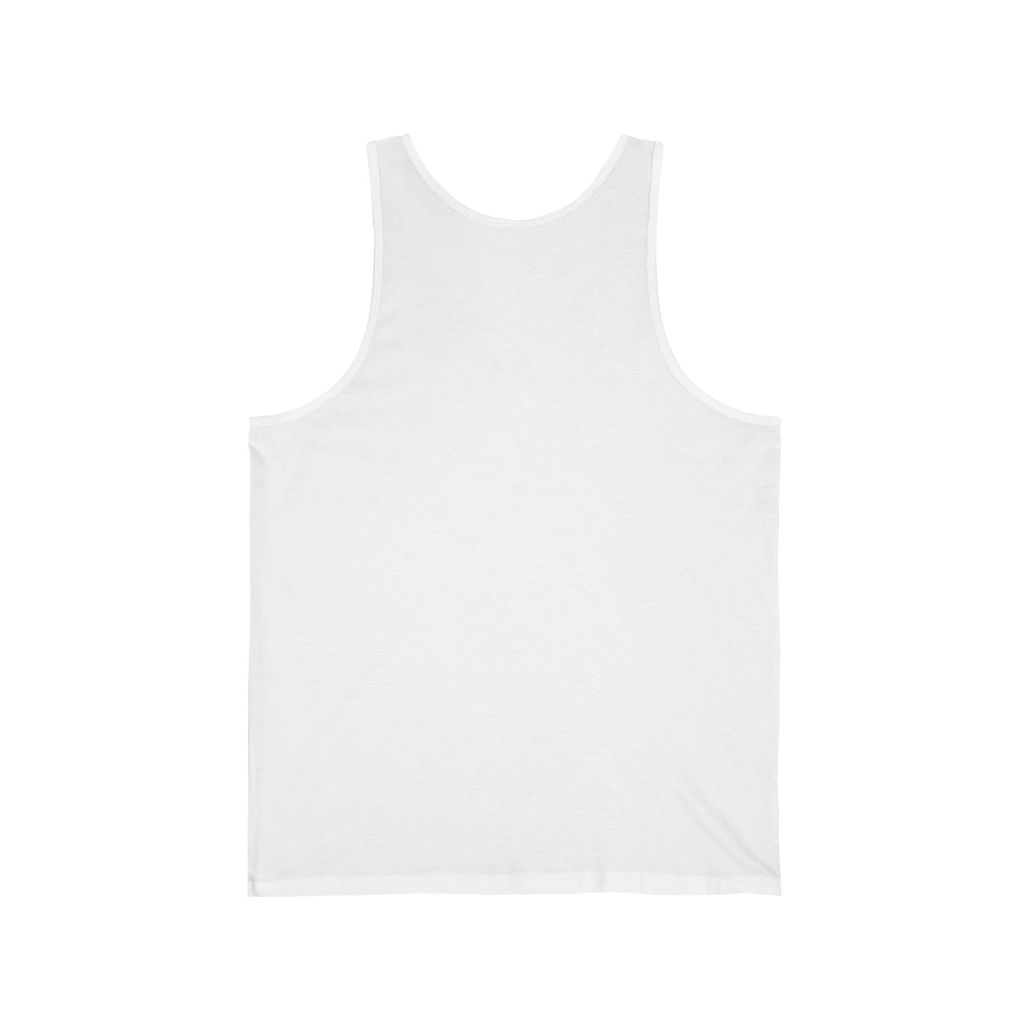 Pride Hearts Unisex Jersey Tank Top, LGBTQ+ Apparel, Summer Style, Rainbow Love, Gift for Pride Month, Casual Wear
