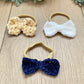 Velvet Headband Bows