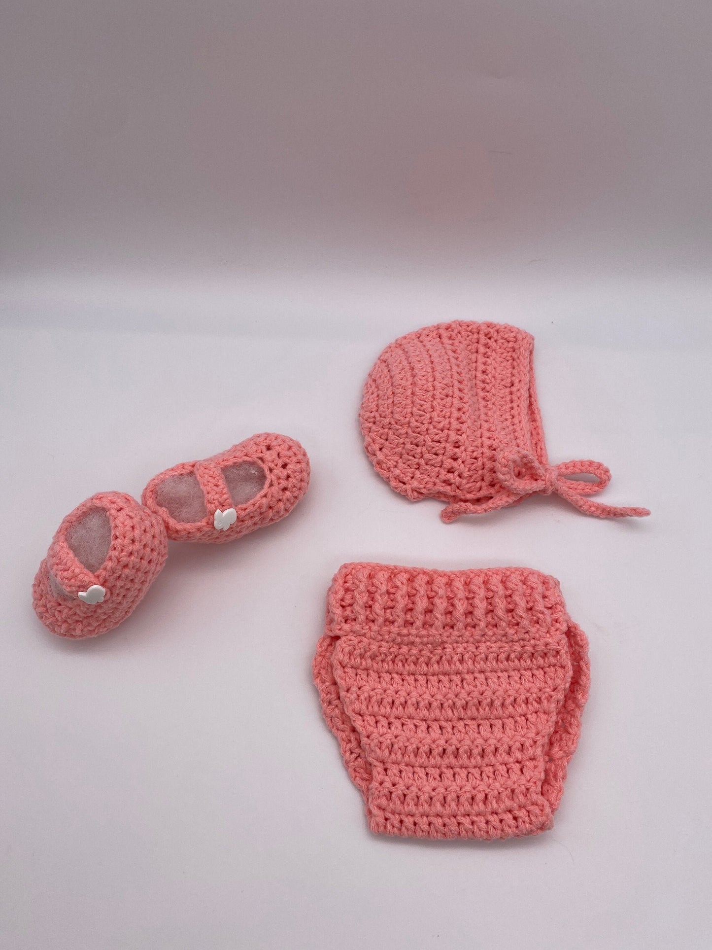 Brunch with Baby Bonnet and Bloomer Set