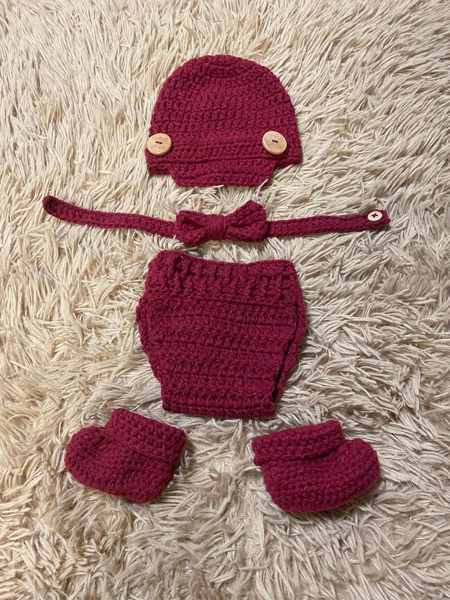 Cranberry Sauce Newborn Set