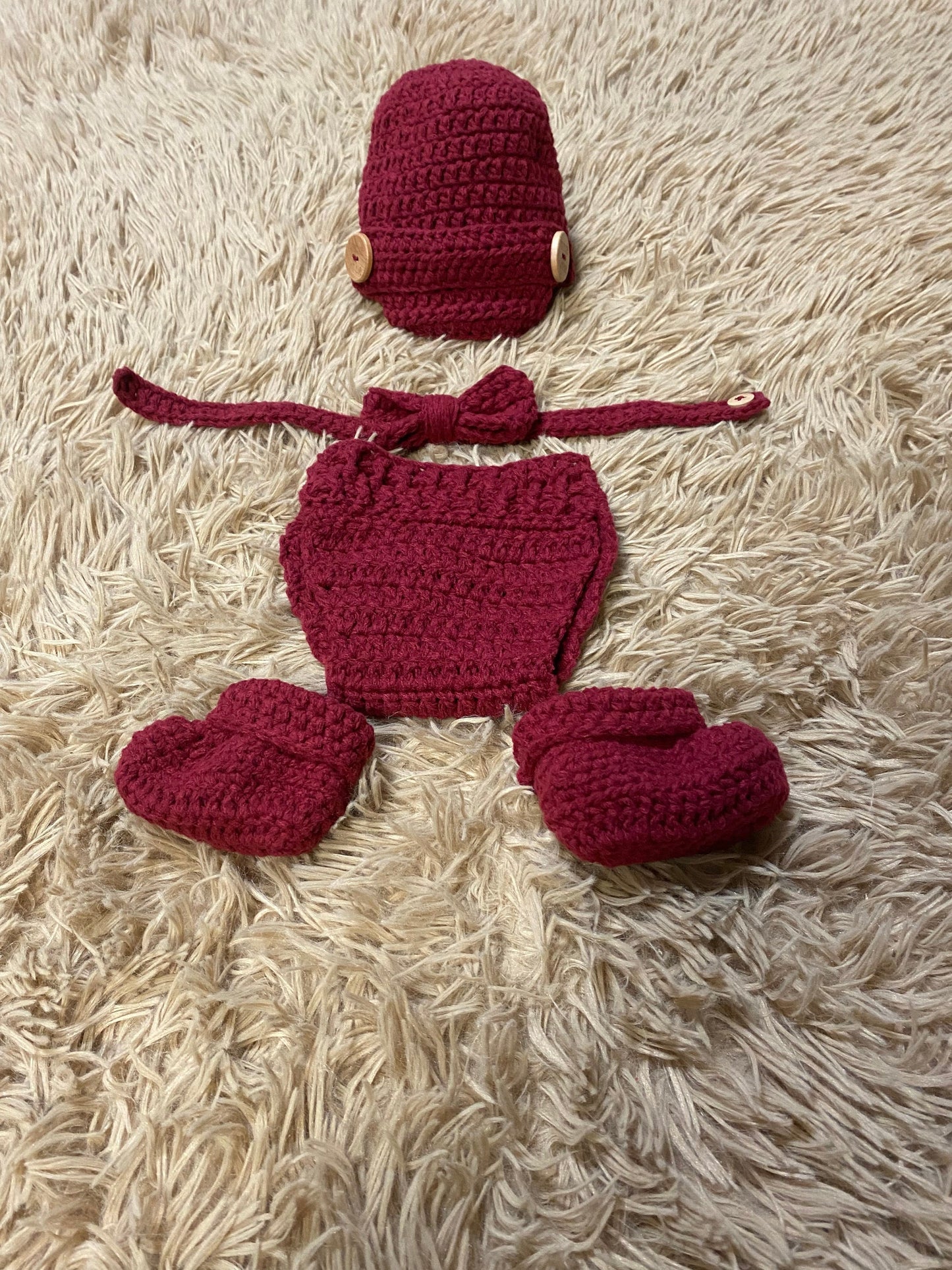 Cranberry Sauce Newborn Set